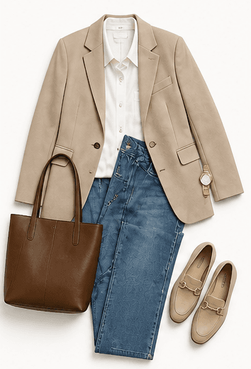 Generated outfit, Coffee run